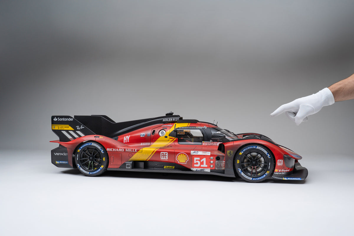 Ferrari 499P - Hypercar #51 - 2023 Le Mans Winner - Race Weathered - 1:5 scale