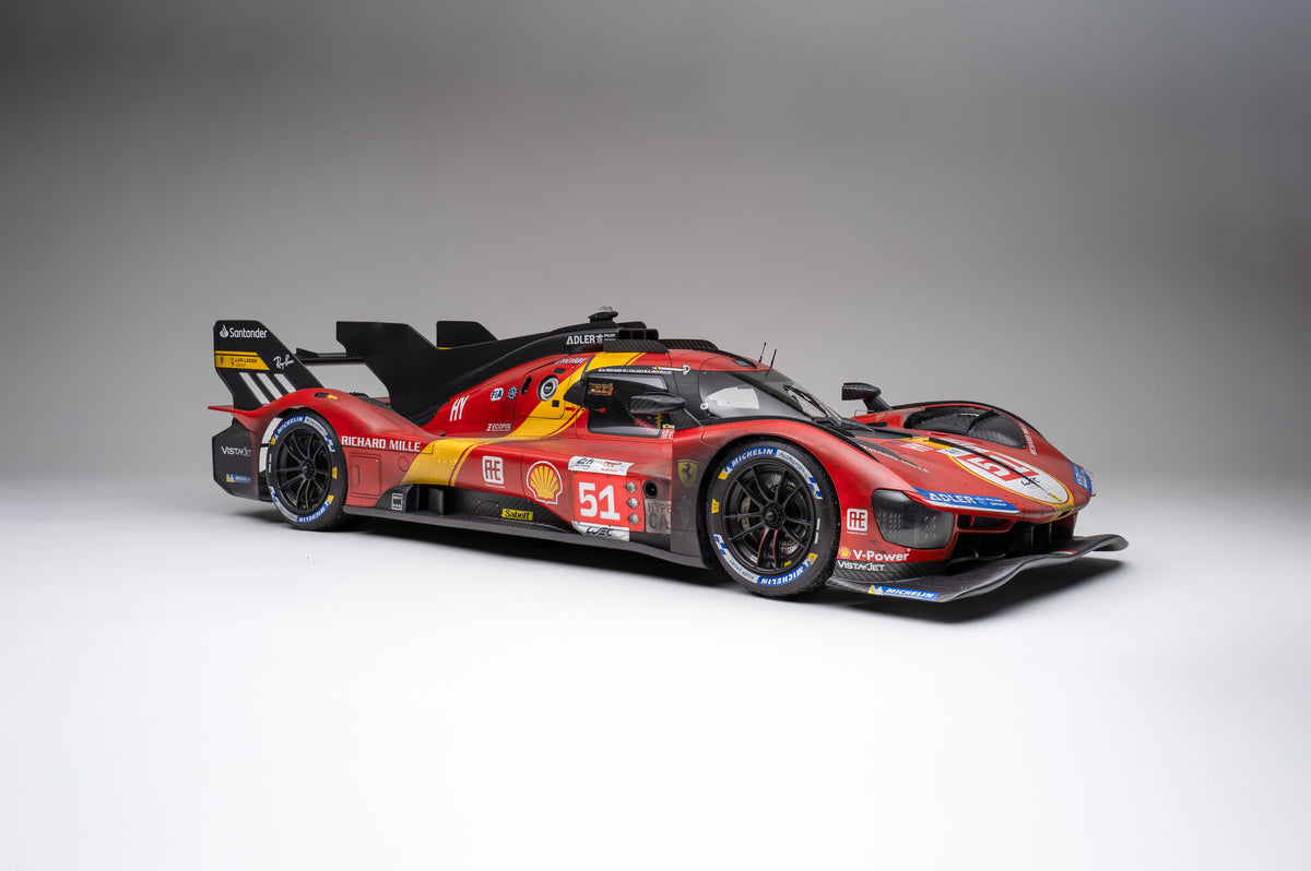Ferrari 499P - Hypercar #51 - 2023 Le Mans Winner - Race Weathered - 1:5 scale