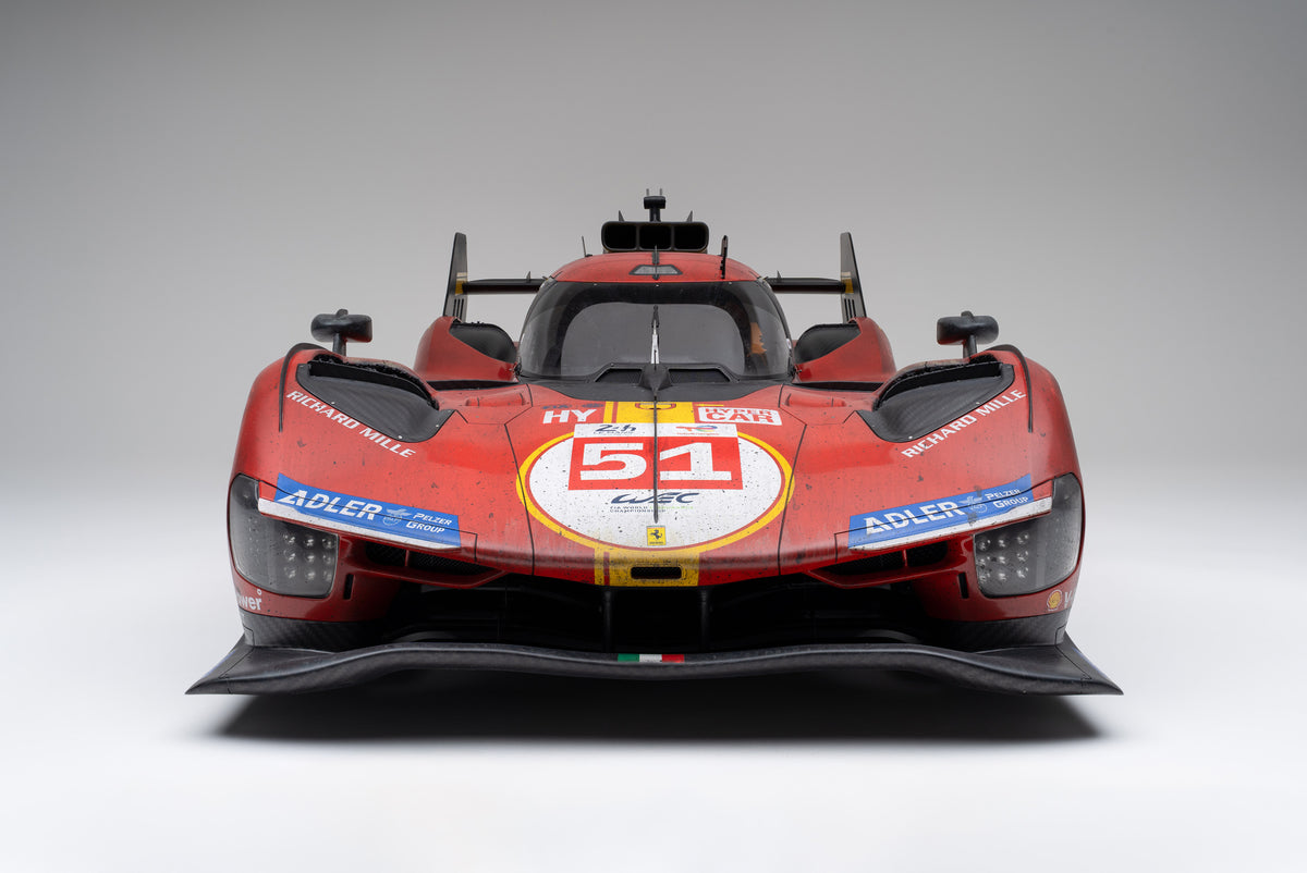 Ferrari 499P - Hypercar #51 - 2023 Le Mans Winner - Race Weathered - 1:5 scale