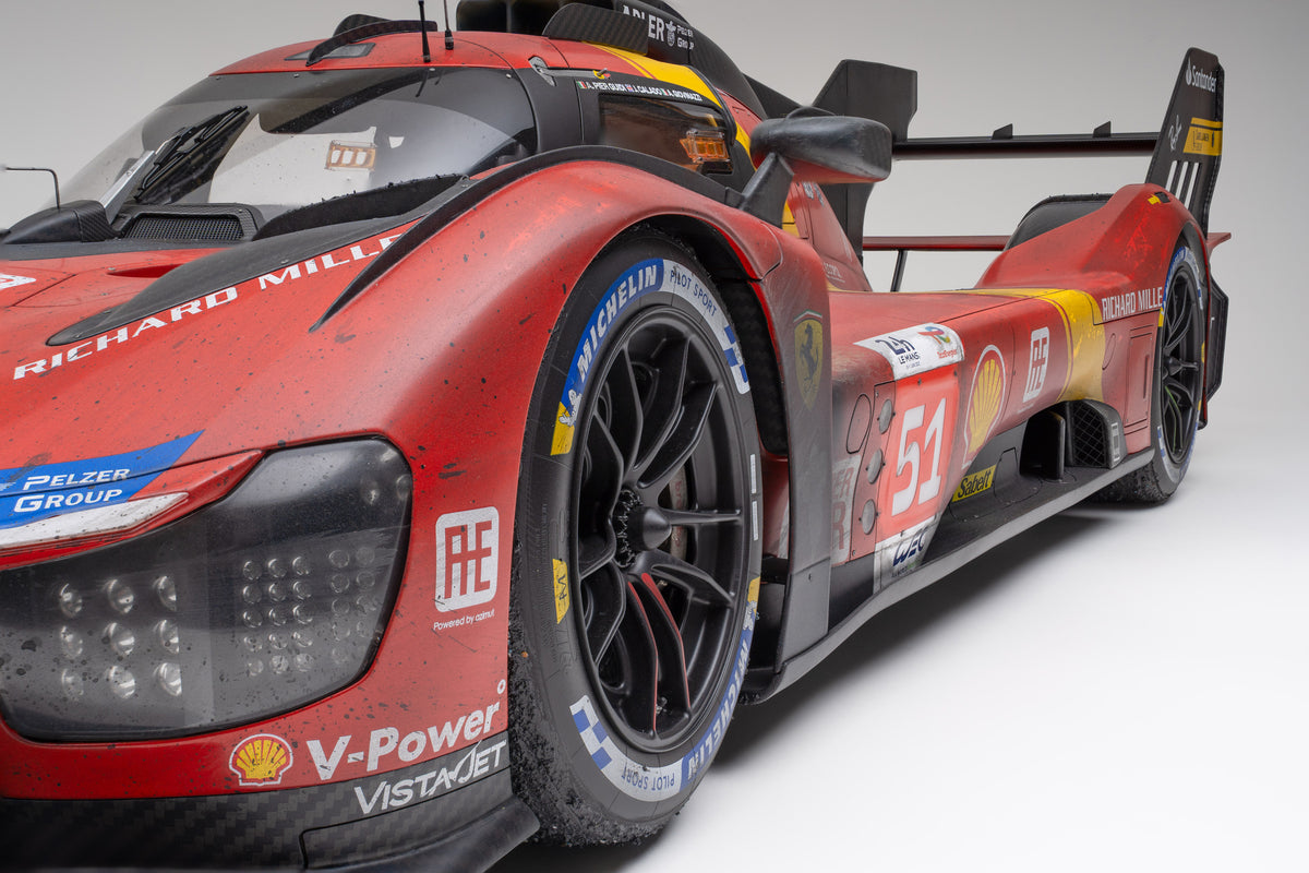Ferrari 499P - Hypercar #51 - 2023 Le Mans Winner - Race Weathered - 1:5 scale