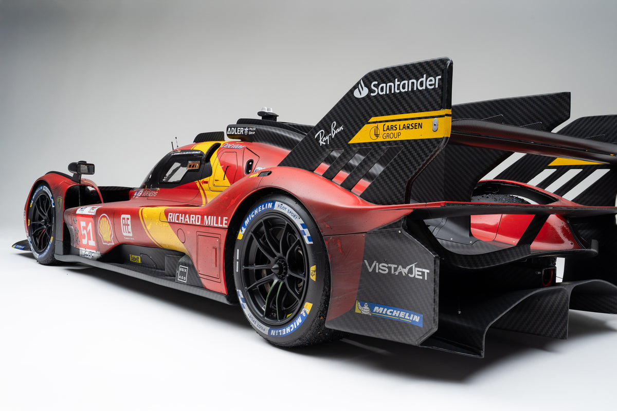 Ferrari 499P - Hypercar #51 - 2023 Le Mans Winner - Race Weathered - 1:5 scale
