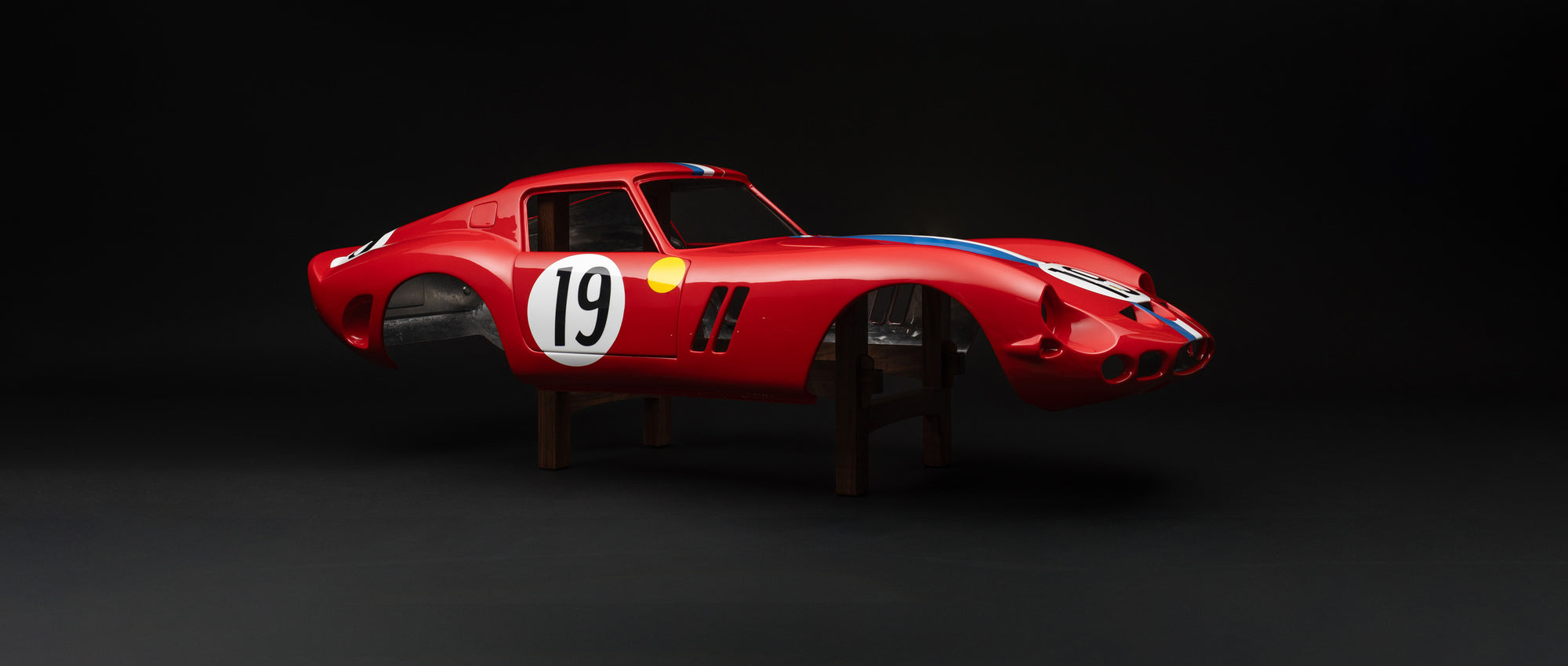 Ferrari 250 GTO Aluminium Body Replica - 3705 GT Painted Livery