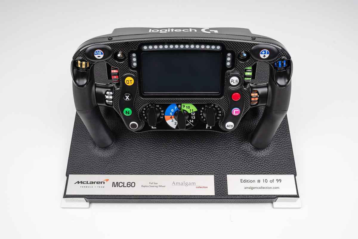 McLaren MCL60 Full Size Steering Wheel Replica by Amalgam Collection