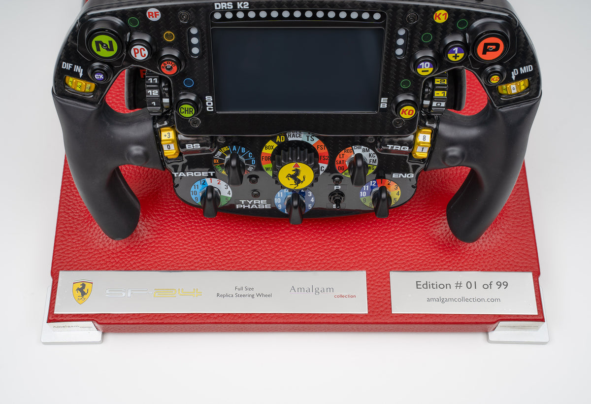 Ferrari SF-24 Full Size Steering Wheel Replica (2024) by Amalgam Collection