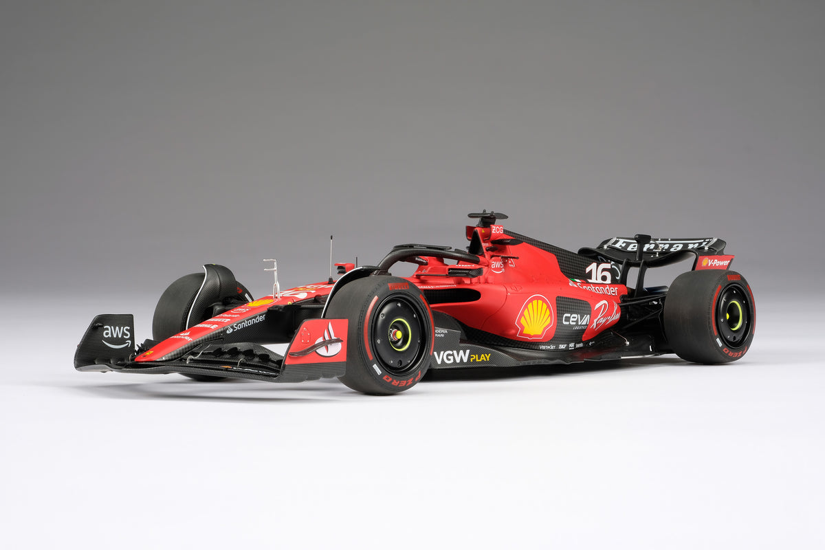 Ferrari SF-23 -  2023 Season Livery - Amalgam Collection Model at 1:18 scale - Charles Leclerc