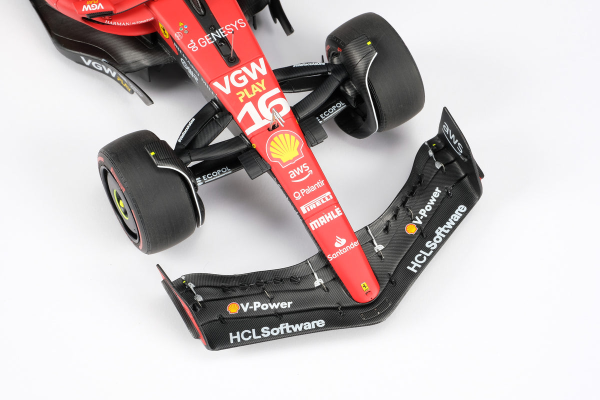 Ferrari SF-23 -  2023 Season Livery - Amalgam Collection Model at 1:18 scale - Charles Leclerc