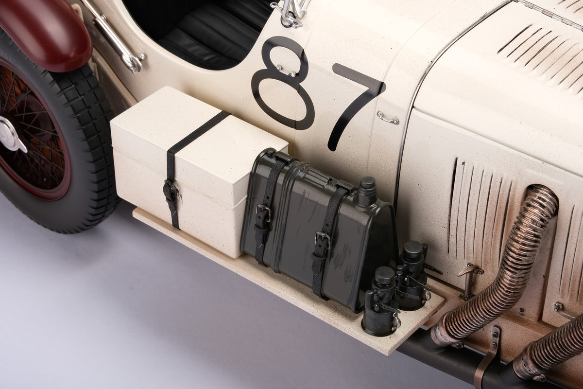 Mercedes-Benz SSKL - Vainqueur de la Mille Miglia 1931 - Rudolf Caracciola - Patinée - Échelle 1:8