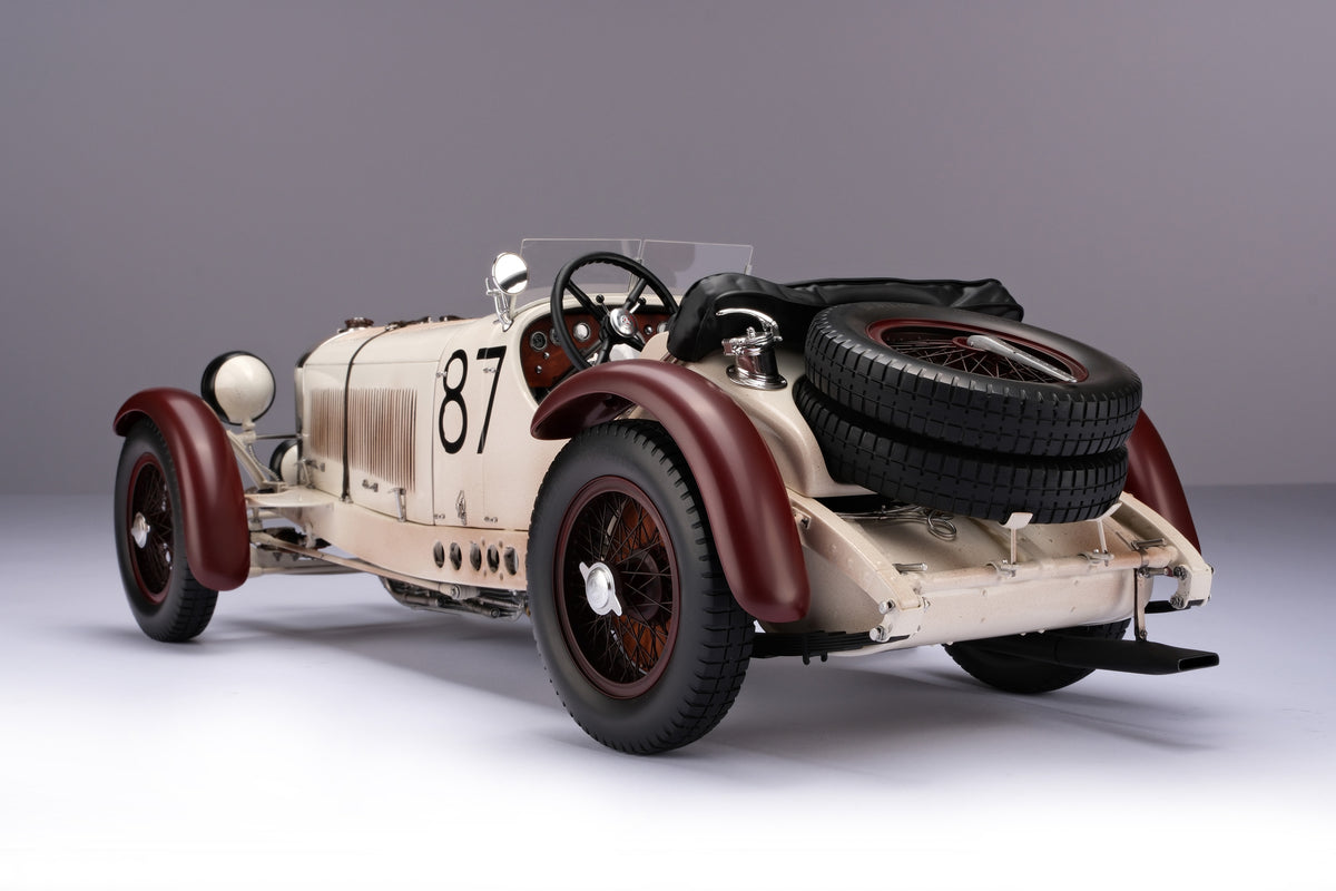 Mercedes-Benz SSKL - Vainqueur de la Mille Miglia 1931 - Rudolf Caracciola - Patinée - Échelle 1:8