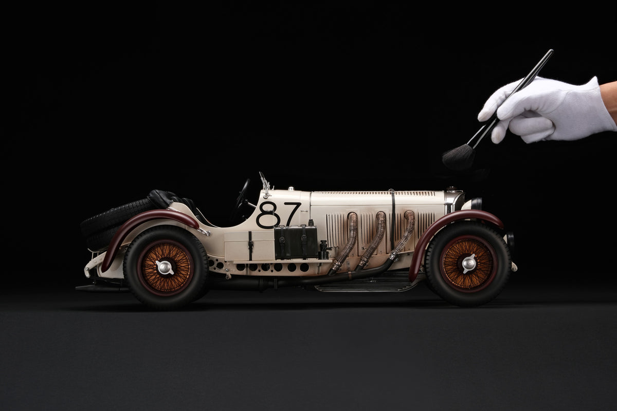 Mercedes-Benz SSKL - 1931 Mille Miglia Winner - Rudolf Caracciola - Patinated - 1:8 scale