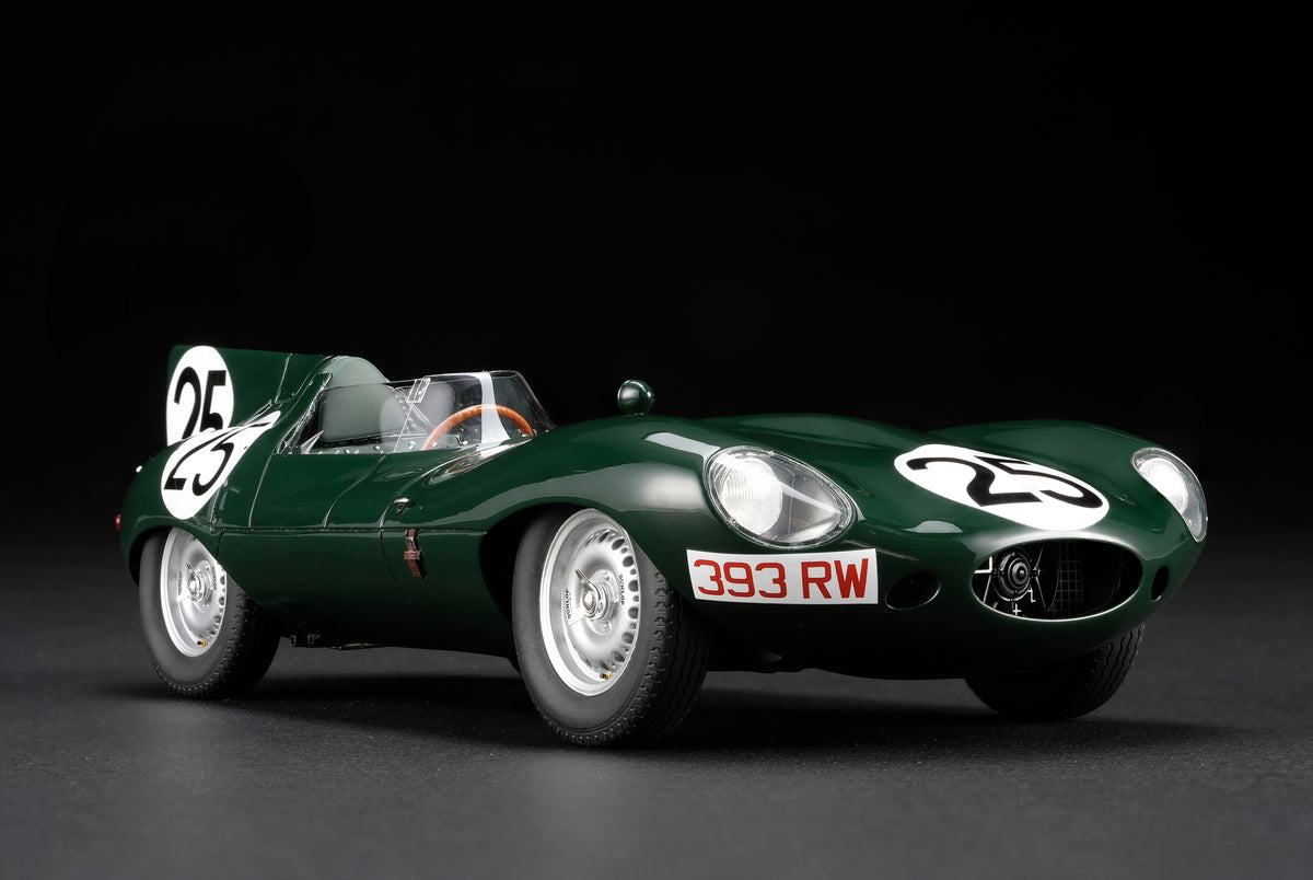 Jaguar D-type - 1956 Reims Winner - Hamilton & Bueb - 1:18 scale
