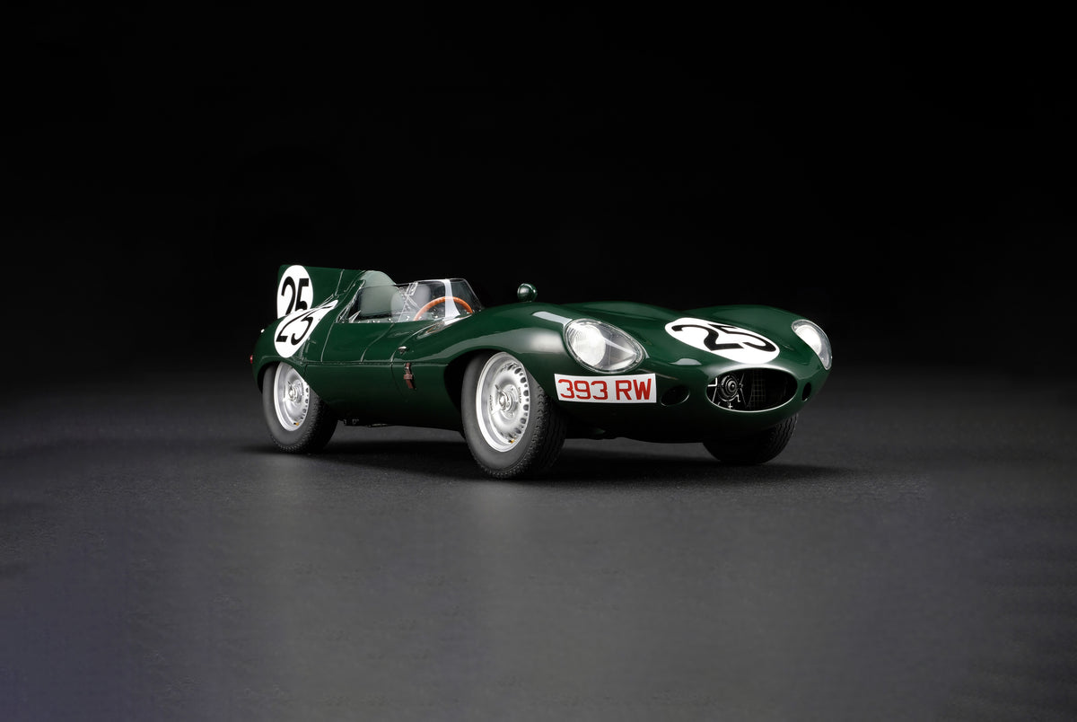 Jaguar D-type - 1956 Reims Winner - Hamilton & Bueb - 1:18 scale
