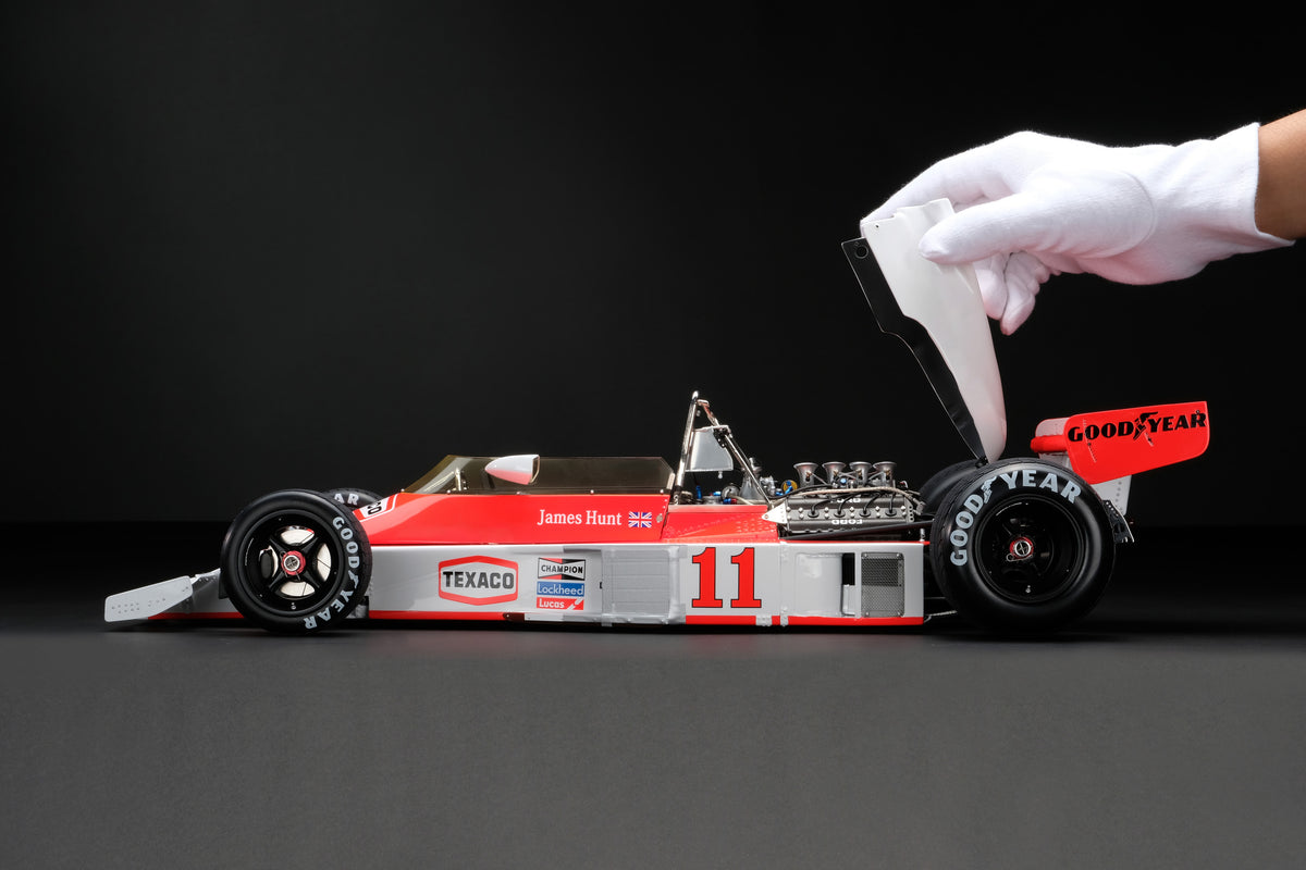 McLaren M23D - Grand Prix du Japon 1976 - James Hunt - Troisième place - Échelle 1/8