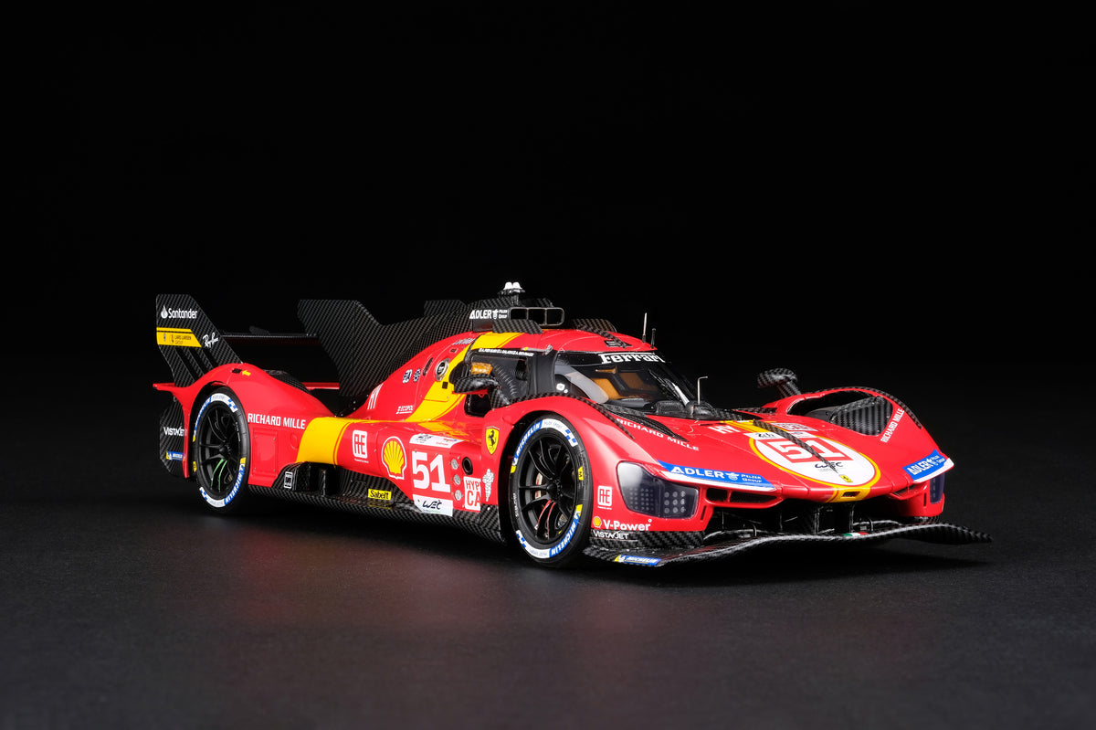 Ferrari 499P - Hypercar #51 - 2023 Le Mans Winner - 1:18 scale