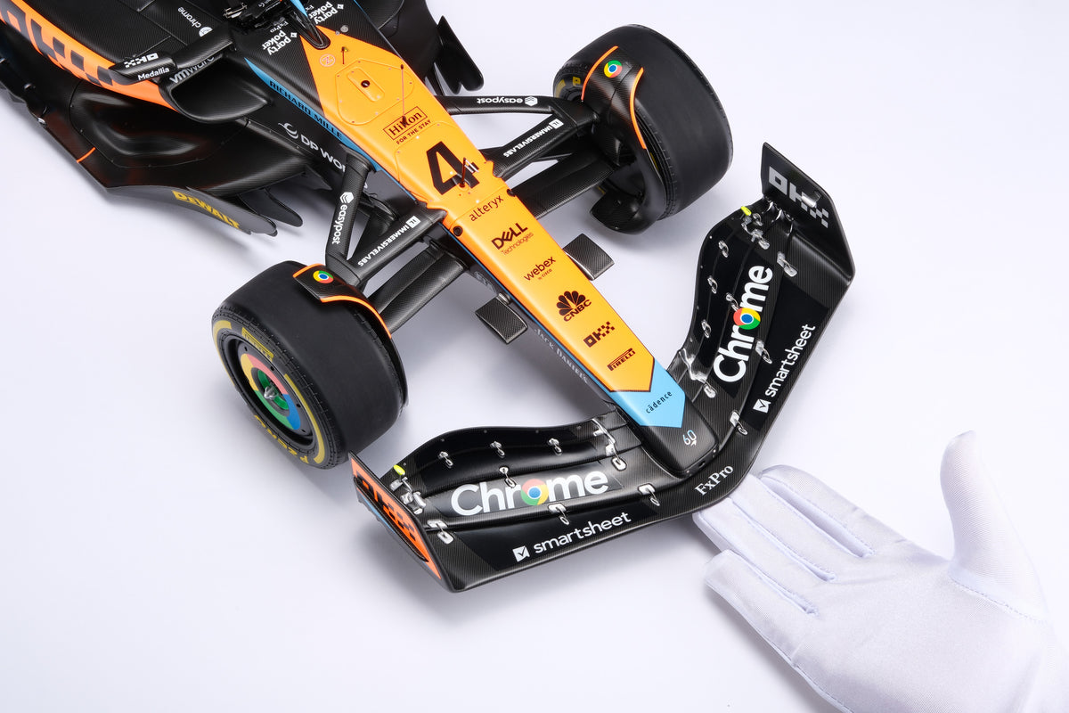 McLaren MCL60 - Hungary Grand Prix - Lando Norris at 1:8 scale by Amalgam Collection