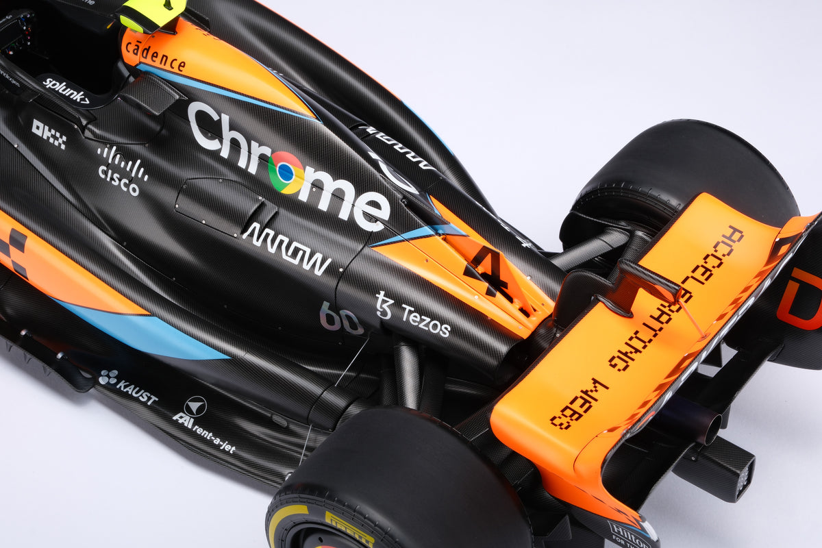 McLaren MCL60 - Hungary Grand Prix - Lando Norris at 1:8 scale by Amalgam Collection