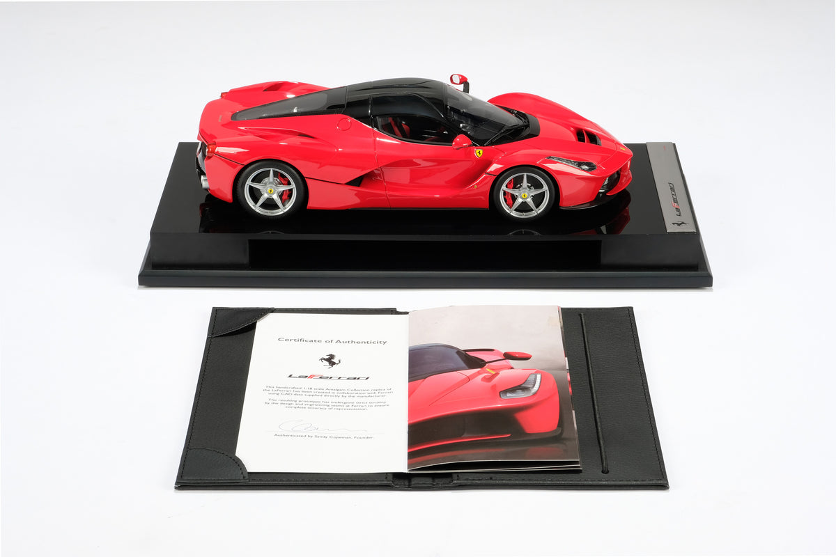 Ferrari LaFerrari Coupe model at 1:18 scale by Amalgam Collection