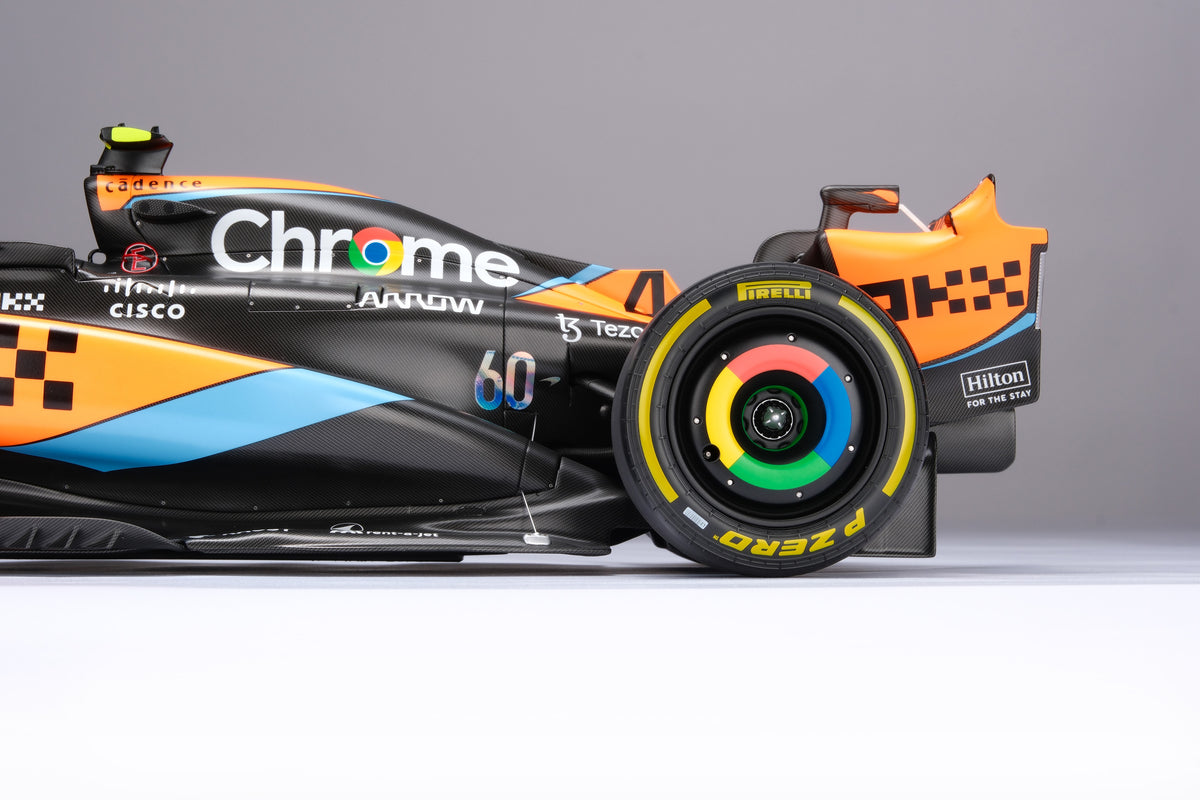 McLaren MCL60 - Hungary Grand Prix - Lando Norris at 1:8 scale by Amalgam Collection