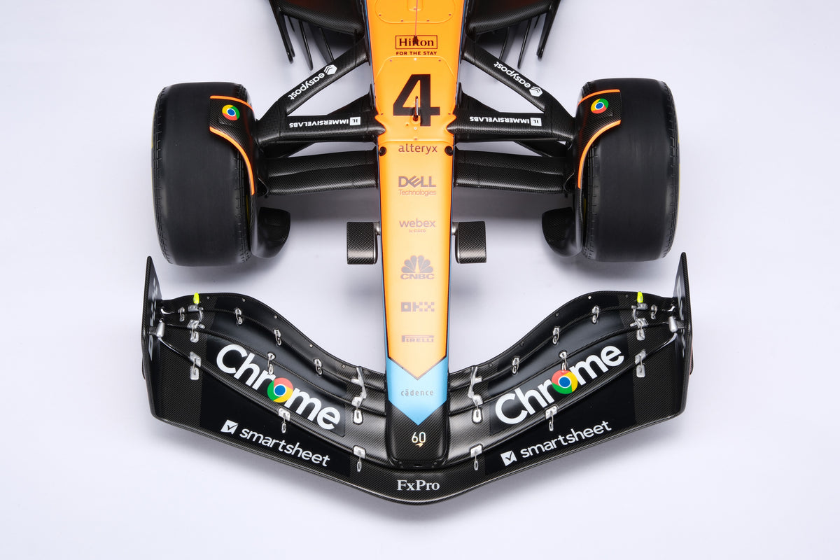 McLaren MCL60 - Hungary Grand Prix - Lando Norris at 1:8 scale by Amalgam Collection