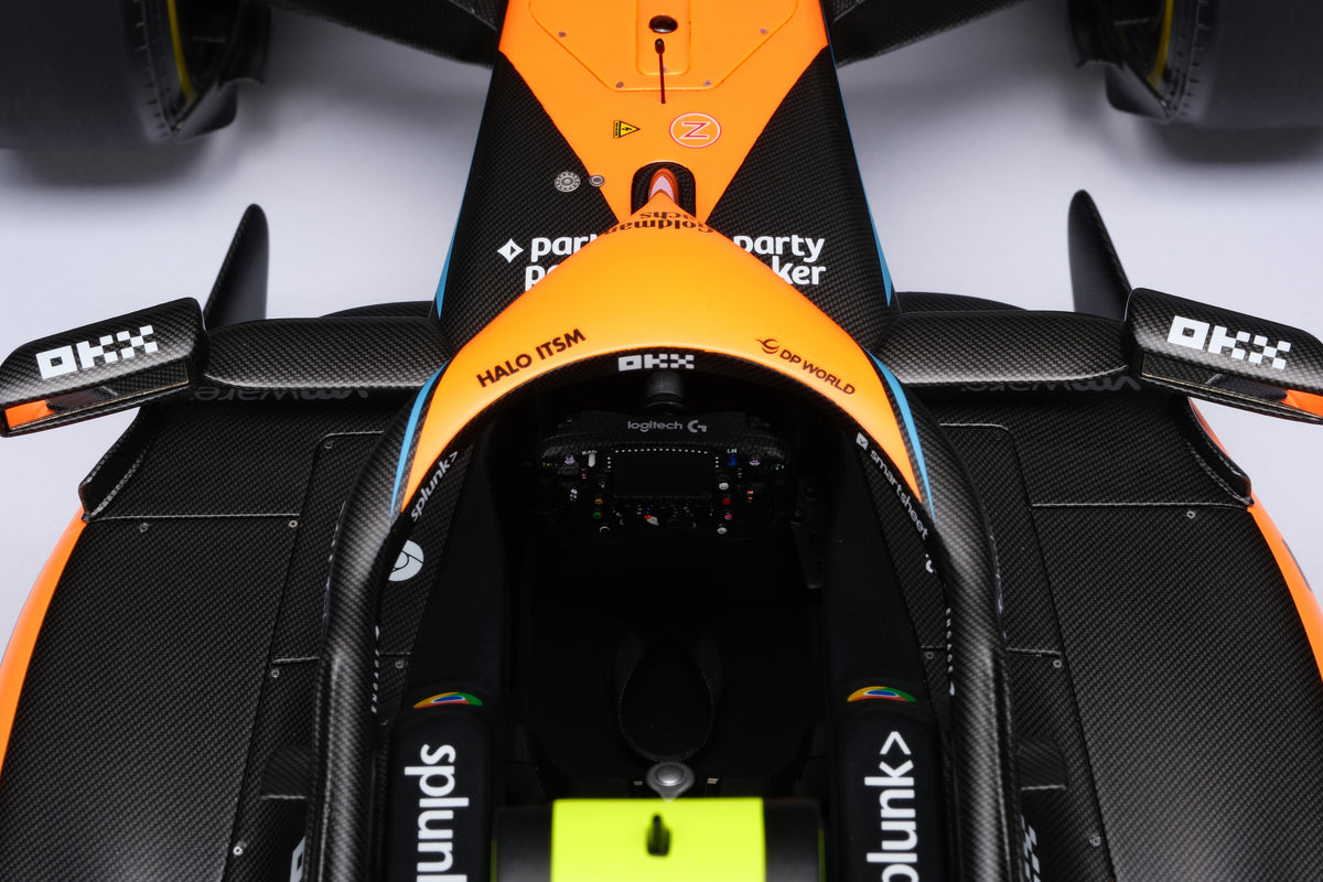 McLaren MCL60 - Hungary Grand Prix - Lando Norris at 1:8 scale by Amalgam Collection