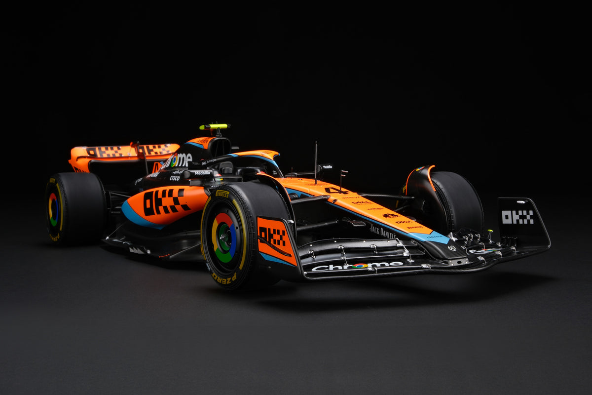 McLaren MCL60 - Grand Prix de Hongrie 2023 - Lando Norris - Deuxième place - Échelle 1:8