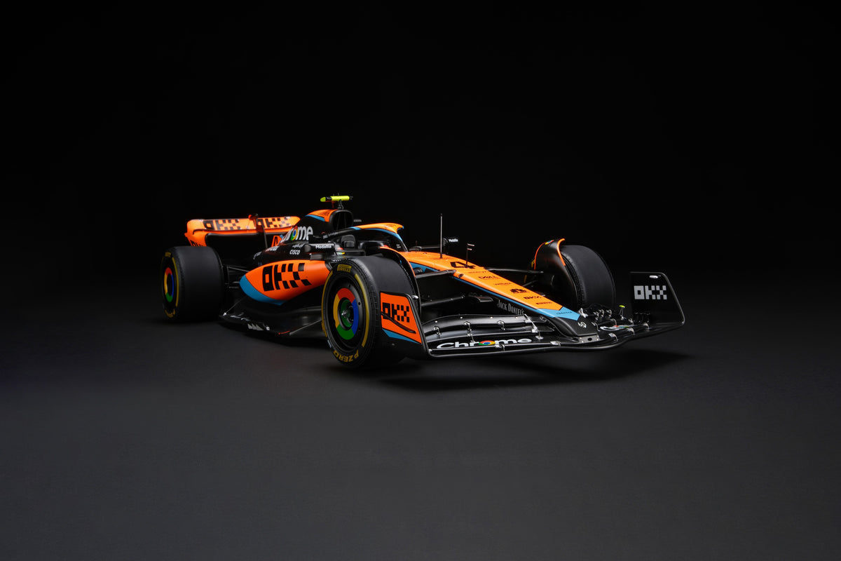 McLaren MCL60 - Grand Prix de Hongrie 2023 - Lando Norris - Deuxième place - Échelle 1:8