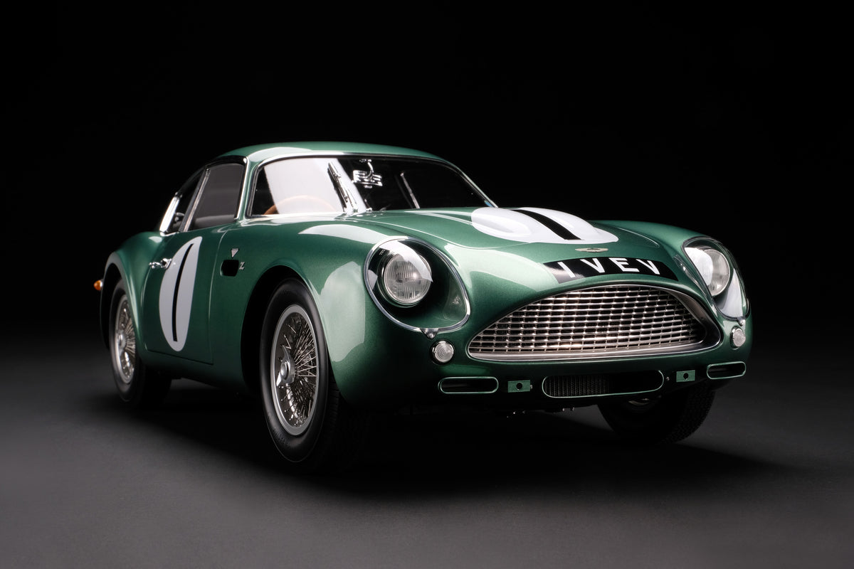 Aston Martin DB4 GT Zagato - TT de Goodwood 1961 - Salvadori - Échelle 1/8
