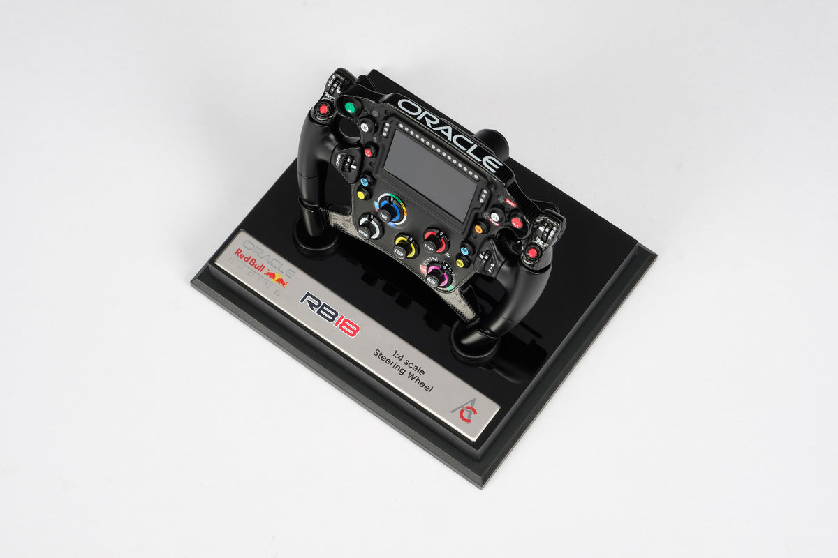 Oracle Red Bull Racing RB18 (2022) Steering Wheel at 1:4 Scale by Amalgam Collection