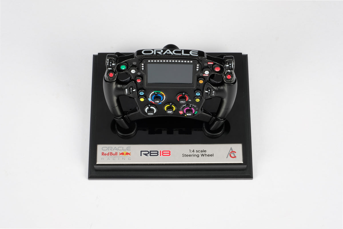 Oracle Red Bull Racing RB18 (2022) Steering Wheel at 1:4 Scale by Amalgam Collection