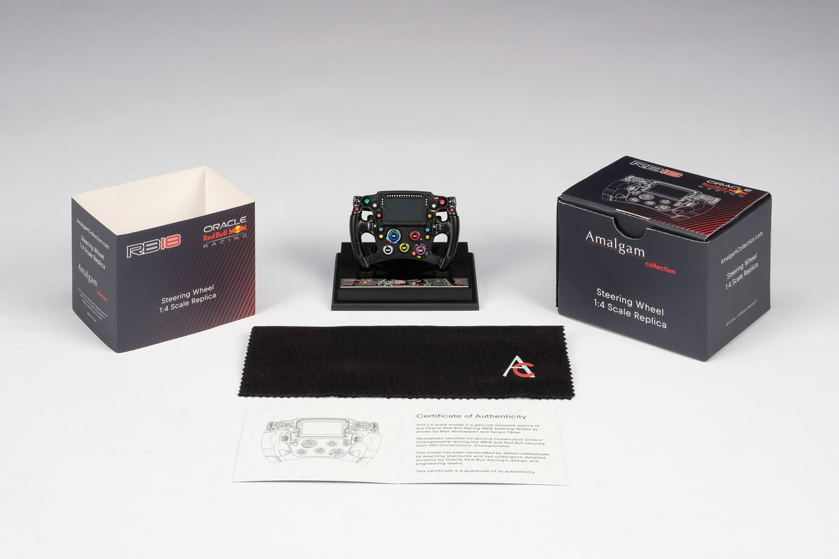 Oracle Red Bull Racing RB18 (2022) Steering Wheel at 1:4 Scale by Amalgam Collection