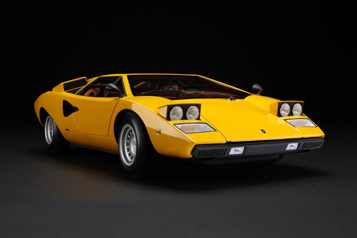 Lamborghini Countach LP400 (1974) - Giallo - 1:8 scale