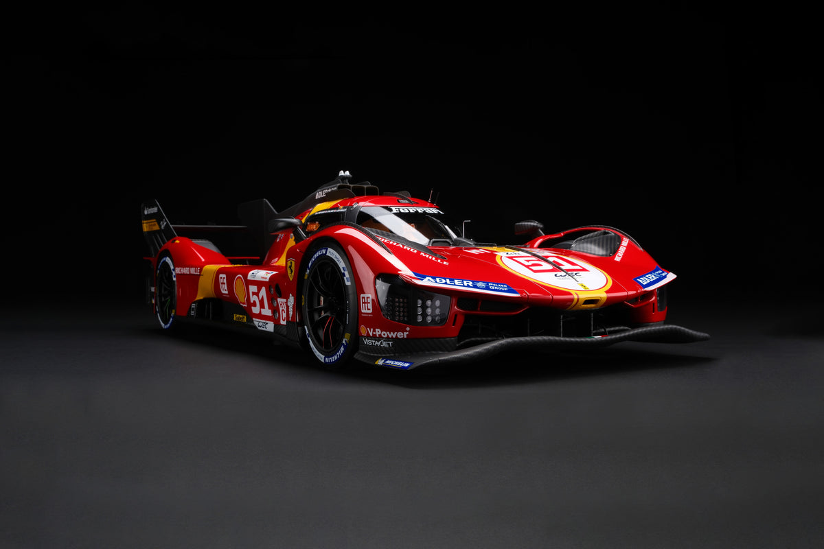 Ferrari 499P - Hypercar #51 - 2023 Le Mans Winner - 1:8 scale