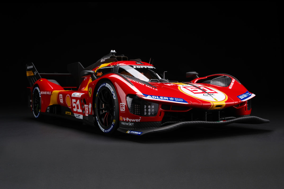 Ferrari 499P - Hypercar #51 - 2023 Le Mans Winner - 1:8 scale