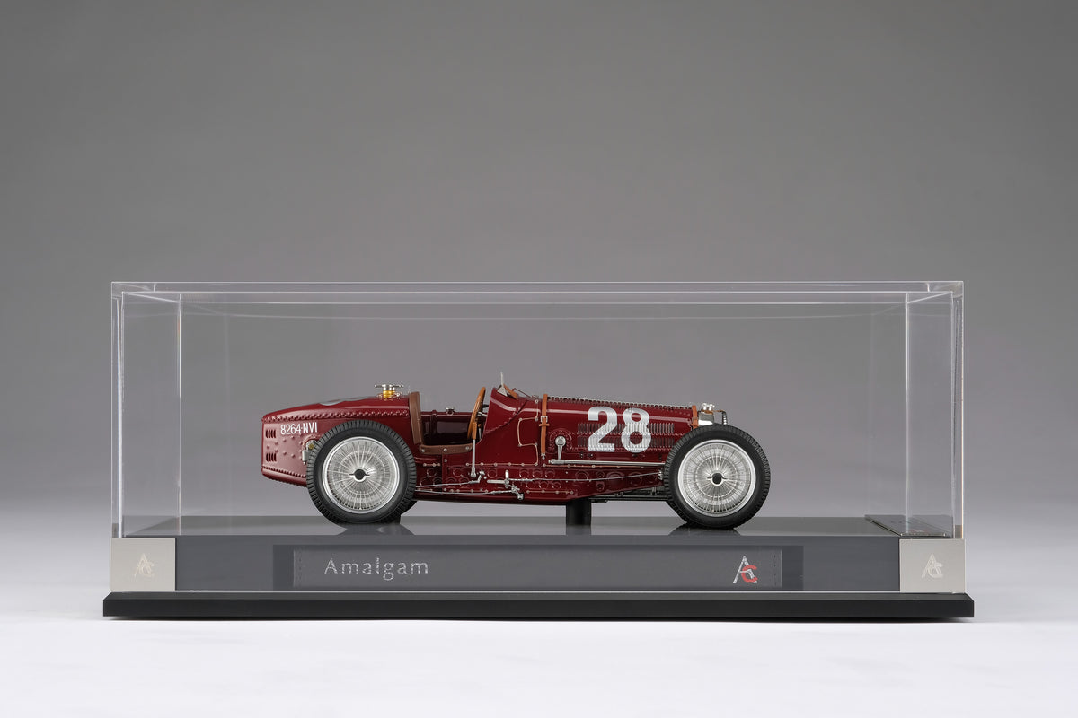 Bugatti Type 59 - 1934 Monaco GP - Tazio Nuvolari at 1:18 scale by Amalgam Collection