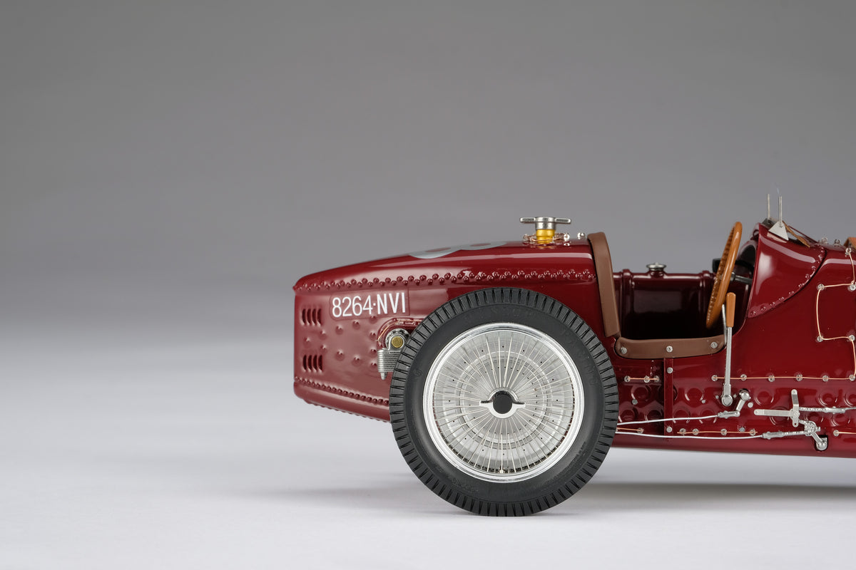 Bugatti Type 59 - 1934 Monaco GP - Tazio Nuvolari at 1:18 scale by Amalgam Collection