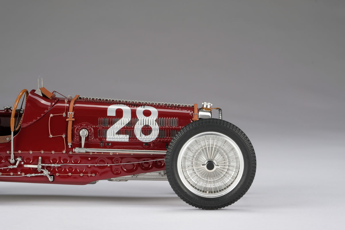 Bugatti Type 59 - 1934 Monaco GP - Tazio Nuvolari at 1:18 scale by Amalgam Collection