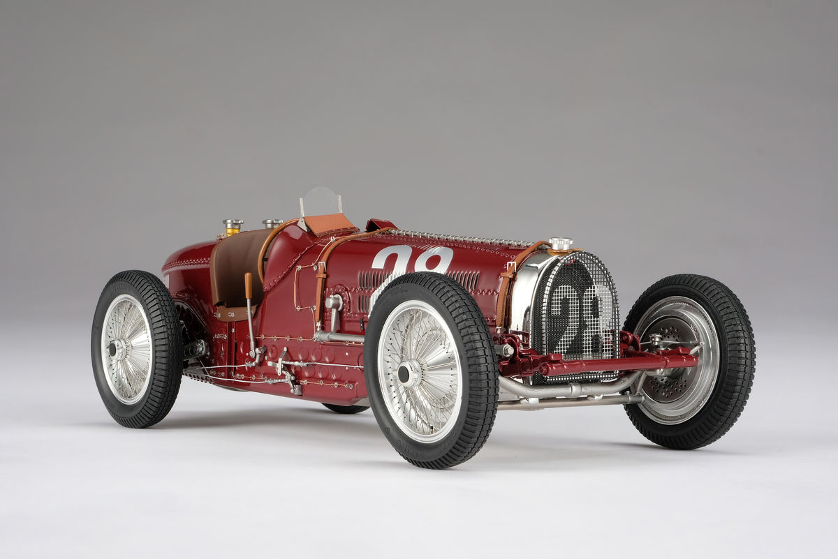 Bugatti Type 59 - 1934 Monaco GP - Tazio Nuvolari at 1:18 scale by Amalgam Collection