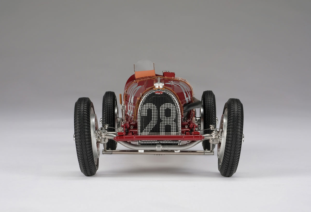 Bugatti Type 59 - 1934 Monaco GP - Tazio Nuvolari at 1:18 scale by Amalgam Collection