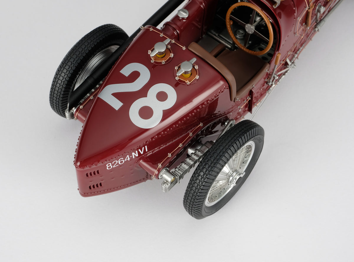 Bugatti Type 59 - 1934 Monaco GP - Tazio Nuvolari at 1:18 scale by Amalgam Collection