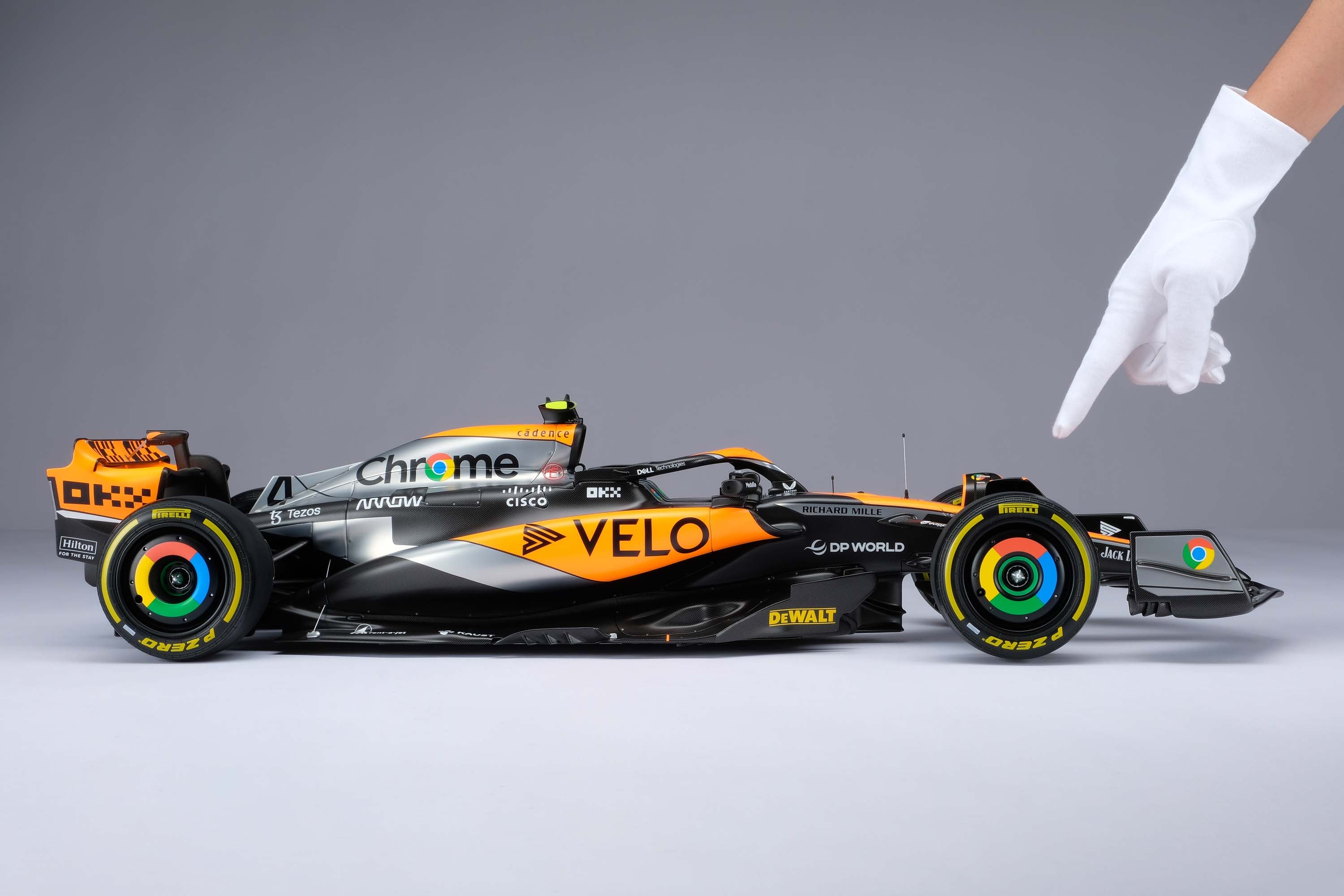 SOLIDO 1:18 MCLAREN MCL60 E.PIASTRI Great Britain GP 2023, meerkleurig SOLIDO 1:18 MCLAREN MCL60 E.PIASTRI Great Britain GP 2023, meerkleurig