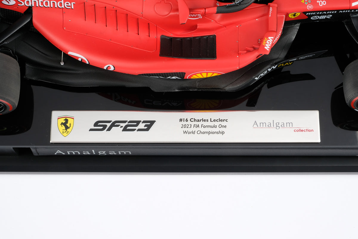 Ferrari SF-23 -  2023 Season Livery - Amalgam Collection Model at 1:18 scale - Charles Leclerc