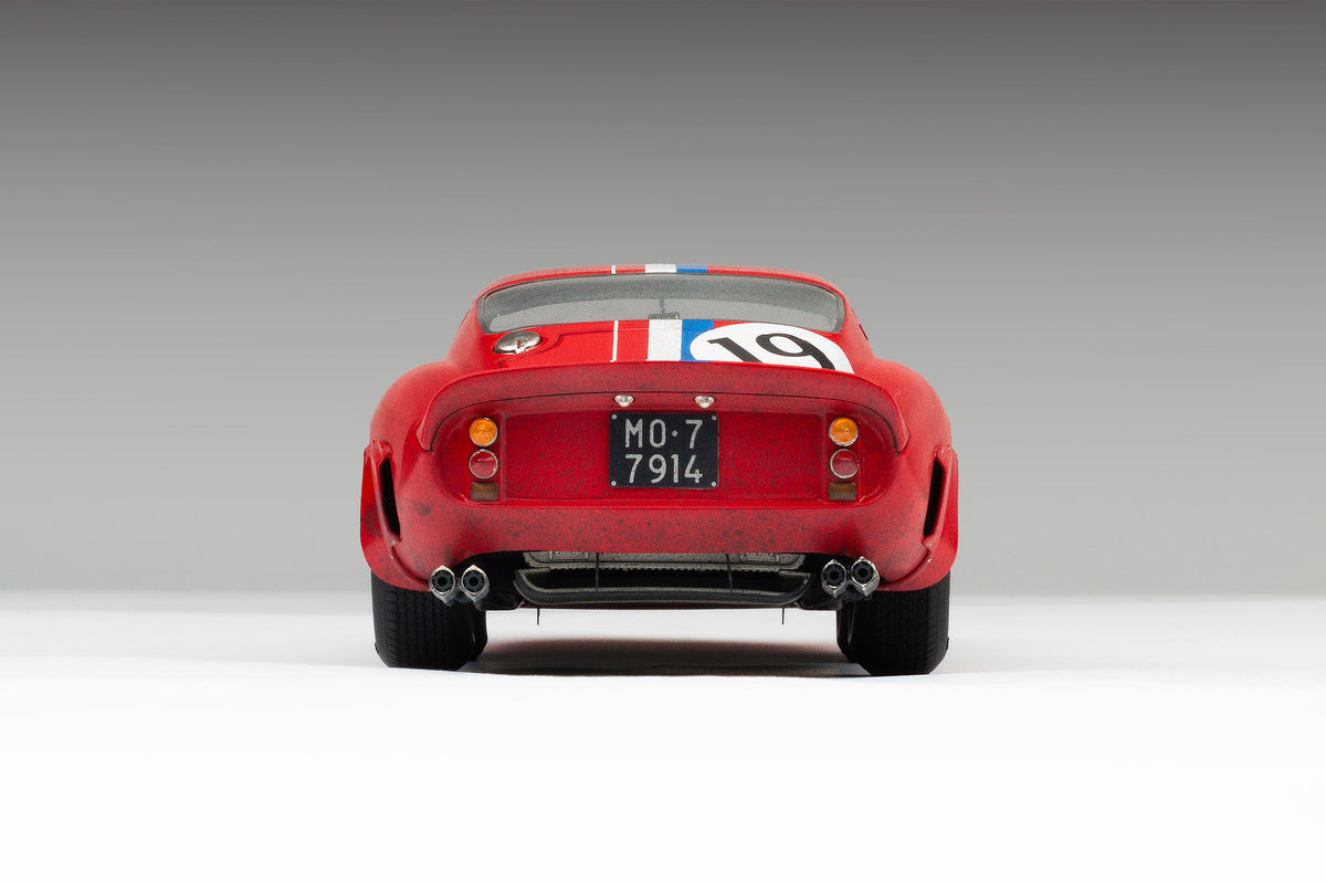 Ferrari 250 GTO - 3705GT - Ganador de la clase de Le Mans 1962 - Con Suciedad de Carrera