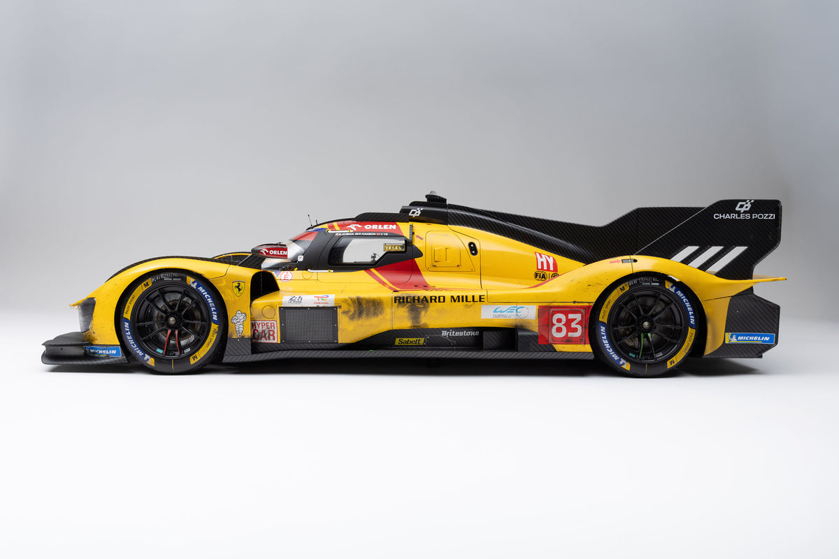 Ferrari 499P - Hypercar #83 - 2025 Le Mans Winner - Race Weathered - 1:5 scale