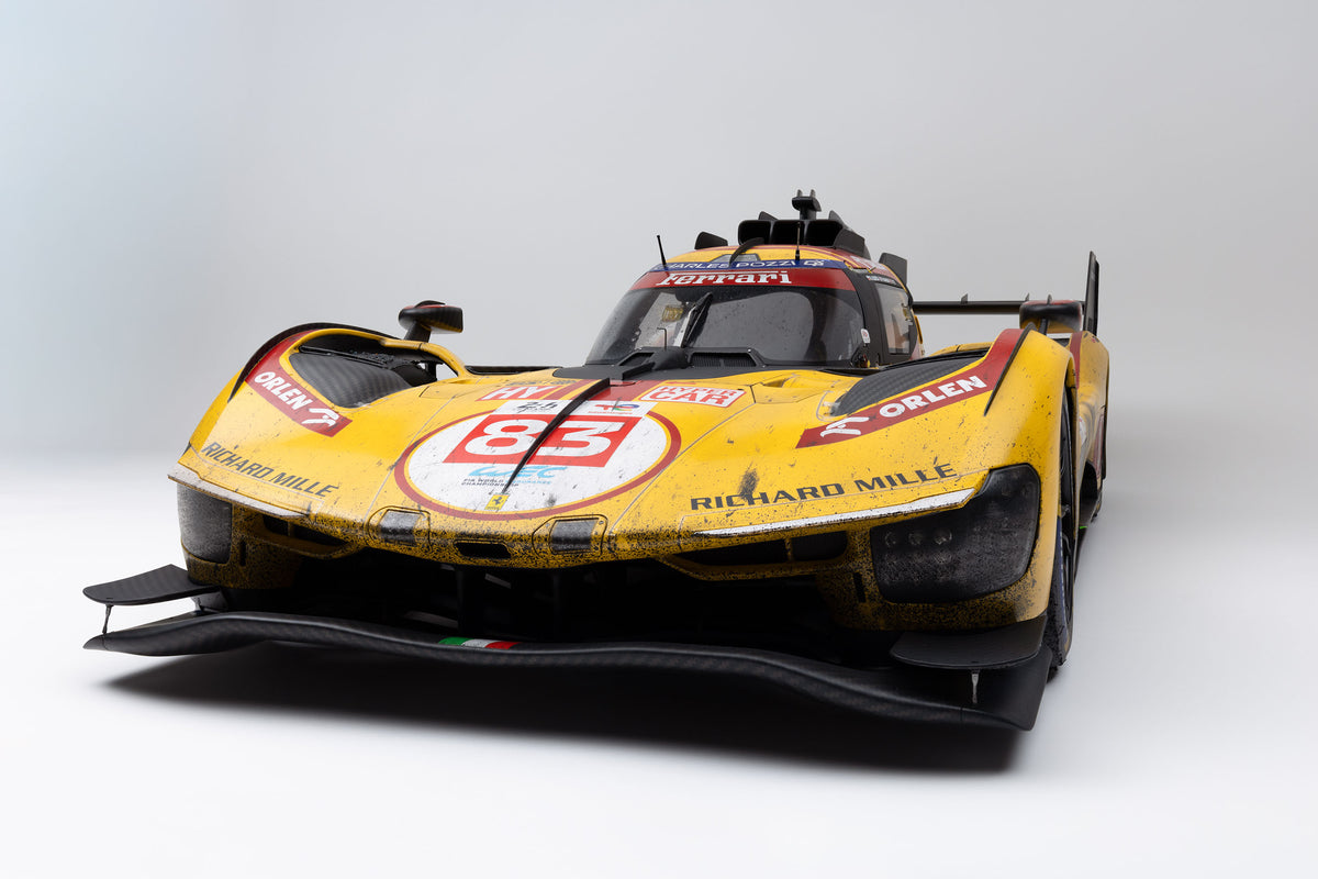 Ferrari 499P - Hypercar #83 - 2025 Le Mans Winner - Race Weathered - 1:5 scale