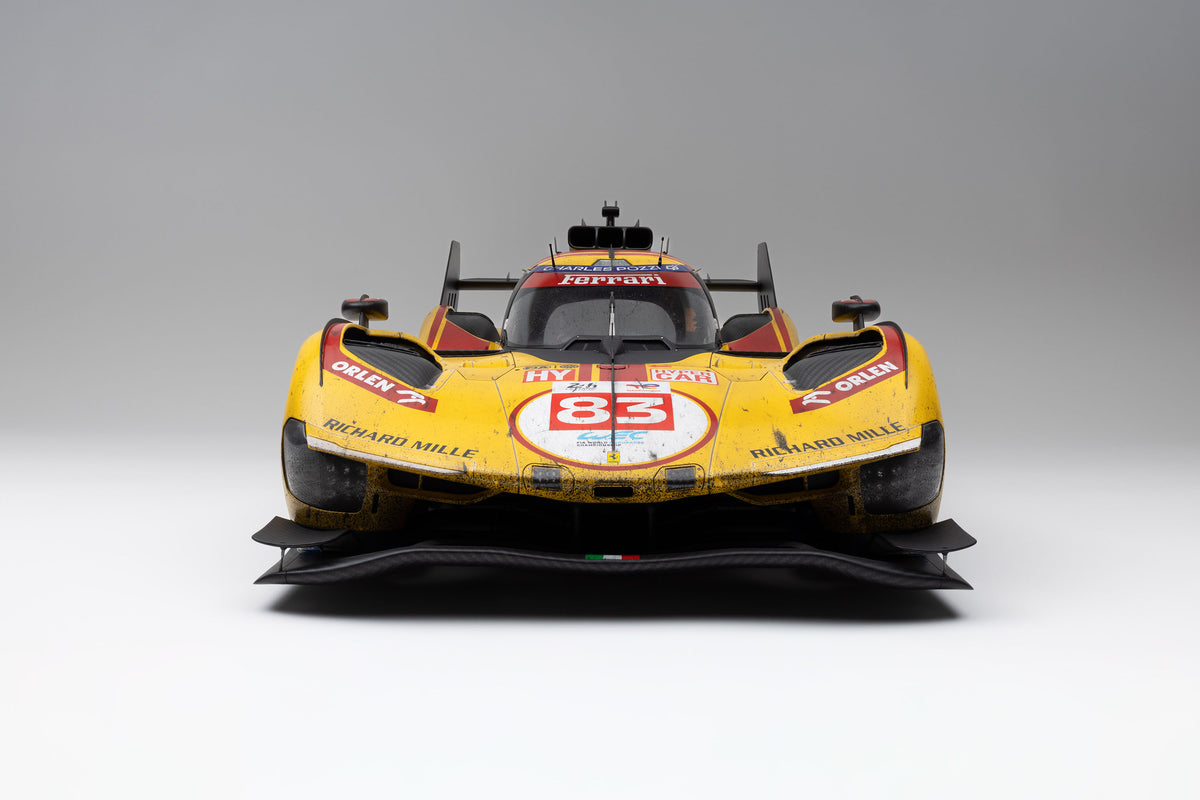Ferrari 499P - Hypercar #83 - 2025 Le Mans Winner - Race Weathered - 1:5 scale