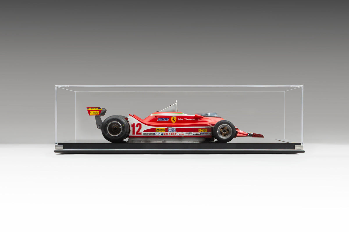 Ferrari 312 T4 - 1979 US East Grand Prix Winner - Villeneuve - Race Weathered with Unique Richard Kelley Prints - 1:8 scale