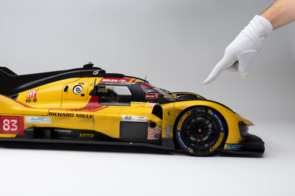 Ferrari 499P - Hypercar #83 - 2025 Le Mans Winner - Race Weathered - 1:5 scale