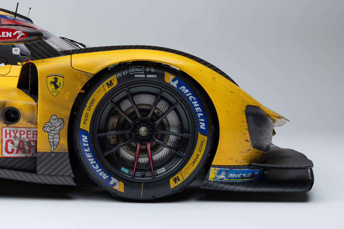 Ferrari 499P - Hypercar #83 - 2025 Le Mans Winner - Race Weathered - 1:5 scale
