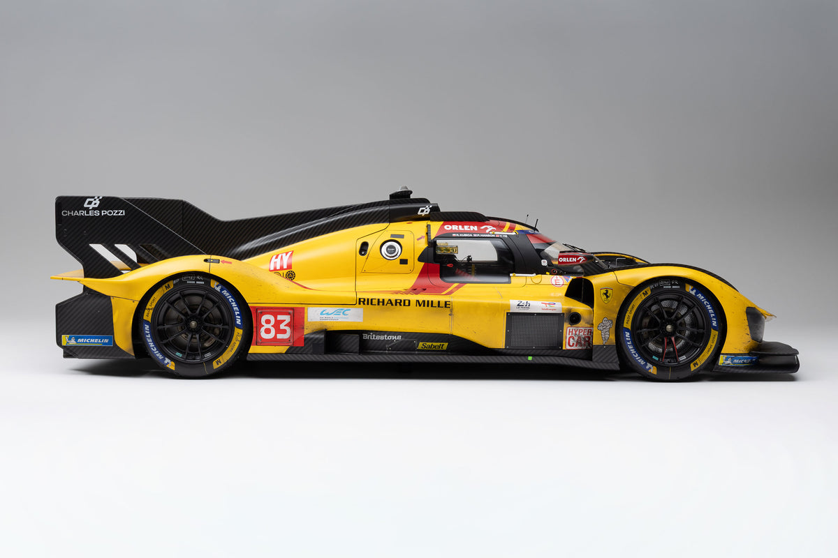 Ferrari 499P - Hypercar #83 - 2025 Le Mans Winner - Race Weathered - 1:5 scale