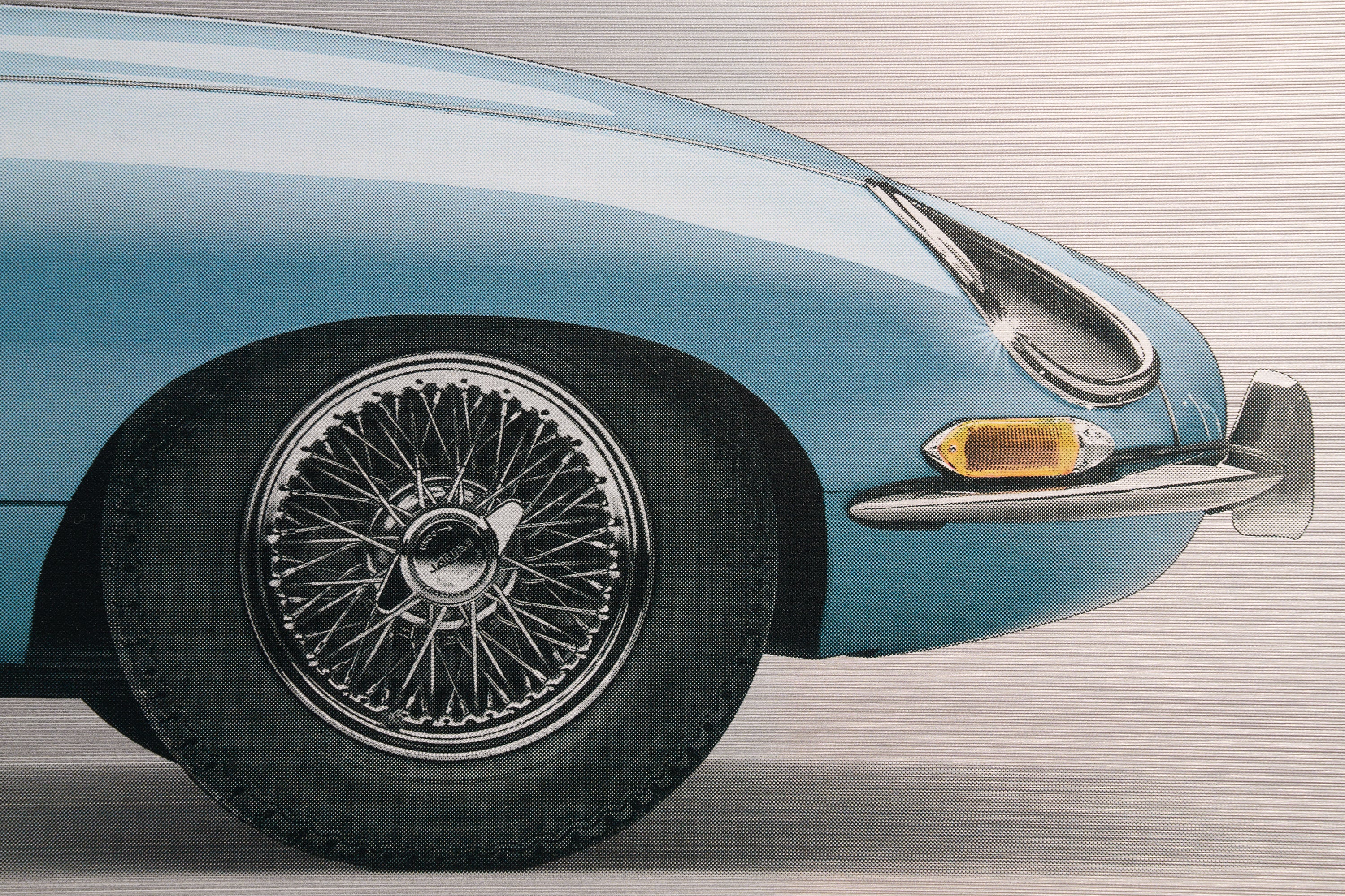 Jaguar Type E V12 blanche (Oxford) 1/43e Jaguar Type E V12 blanche (Oxford) 1/43e