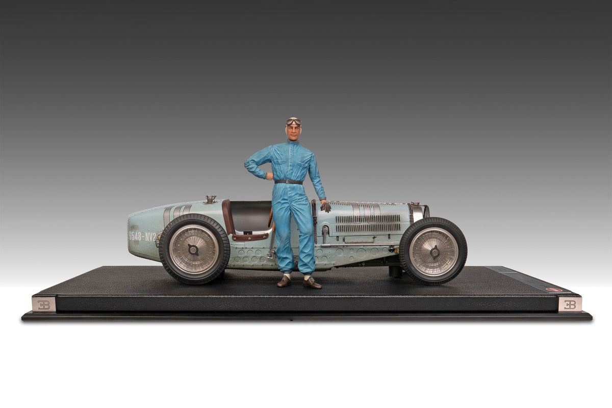 Bugatti Type 59 - 1935 Belgian Grand Prix - Jean-Pierre Wimille Figure Edition